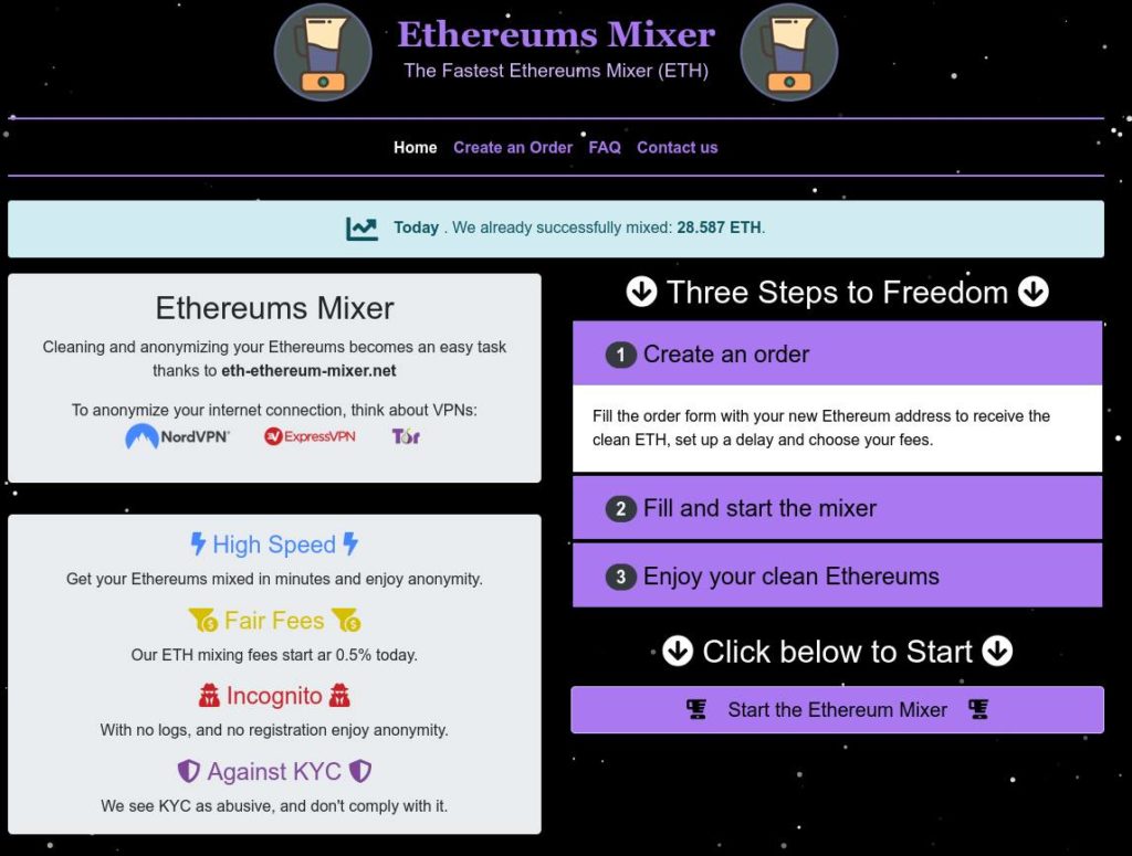 Ethereums Mixer